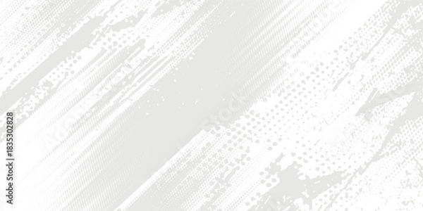 Obraz halftone on white background. Vector dots glitter or halftone glitter pattern texture Pop Art Style Background.