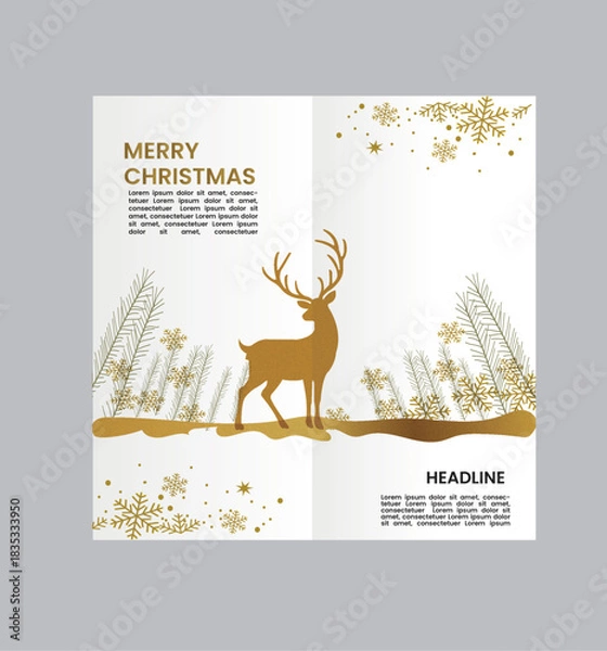 Obraz Holiday Card Design