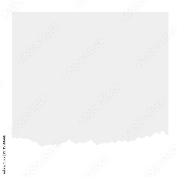 Obraz torn paper with space for text