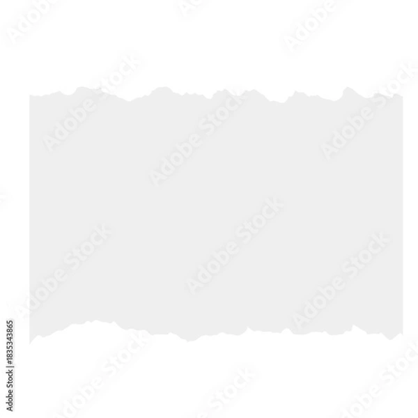 Obraz torn paper with space for text