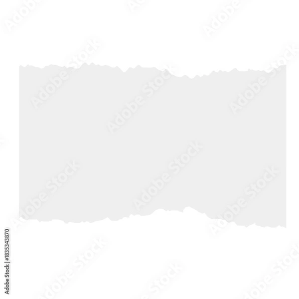 Obraz torn paper with space for text