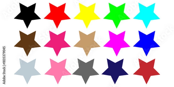 Fototapeta seamless pattern with stars