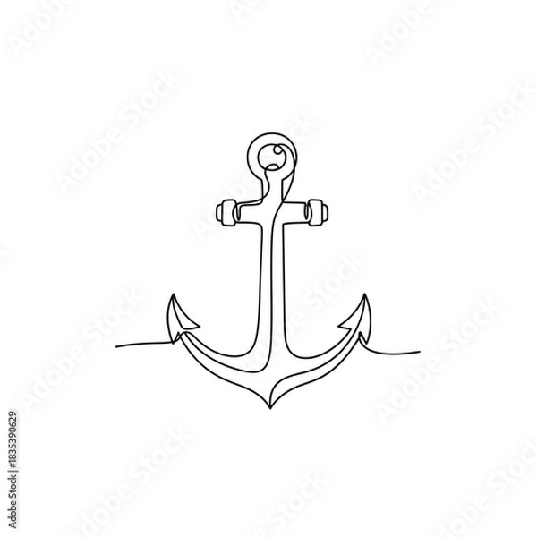 Obraz Diadem crown continuous line monarchy royalty simple orbed icon vector illusration