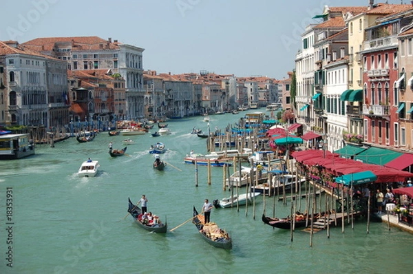 Obraz Widok na Canal Grande w Wenecji