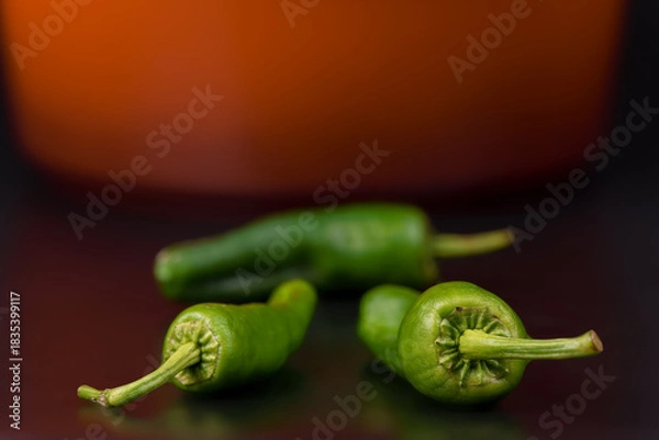 Obraz paprika doux vert