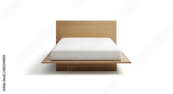 Fototapeta Shop modern platform bed with headboard online minimalist bedroom furniture and bed frames for sale