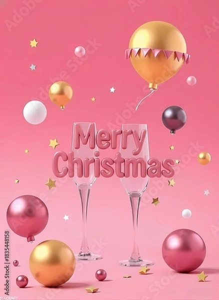 Obraz Merry Christmas 