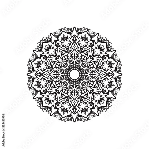 Obraz Mandalas for coloring book. Decorative round ornaments