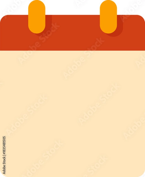 Obraz Calendar Icon Vector Illustration