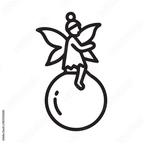 Fototapeta Vector file concept for digital graphic illustration symbol