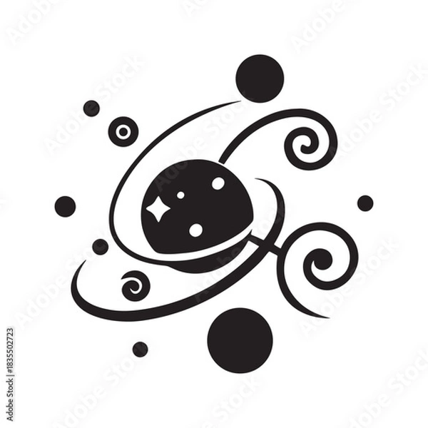 Fototapeta Digital vector file for graphic design, scalable illustration needs