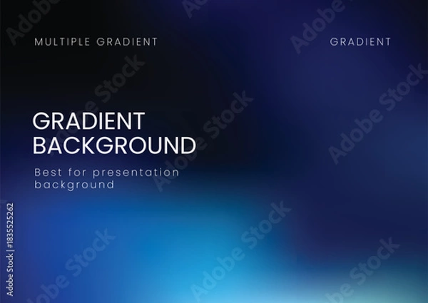 Fototapeta Gradient background for powerpoint presentation 01