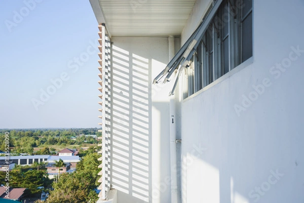 Obraz Building wall openings for ventilation