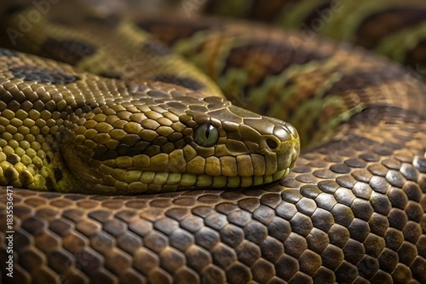 Obraz close up of a snake
