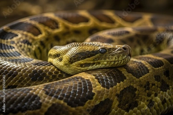 Obraz close up of a snake