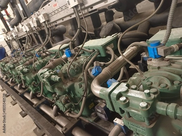 Obraz engine of the engine