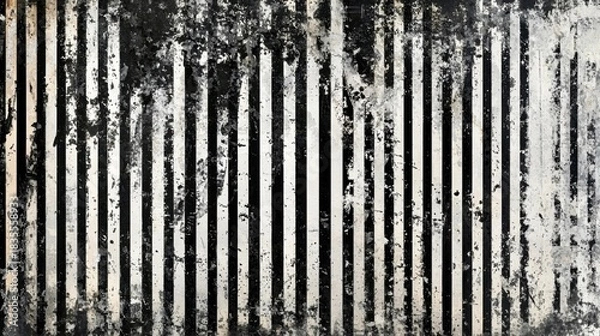 Fototapeta Striped pattern with texture offering a unique visual for creative projects and backgrounds in graphic design and art concepts