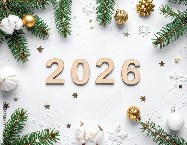 Obraz “Welcome 2026: A Sparkling Start to the New Year”