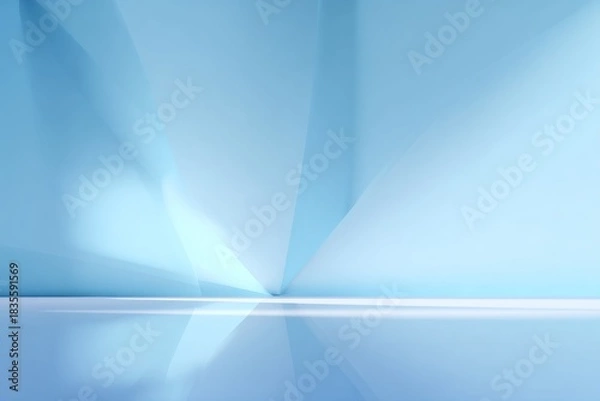 Obraz abstract blue background with rays