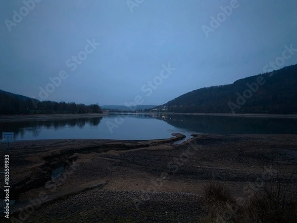 Obraz lake and mountains