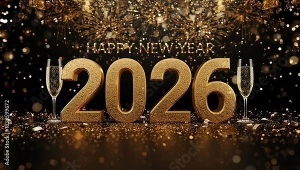 Obraz new year 2026