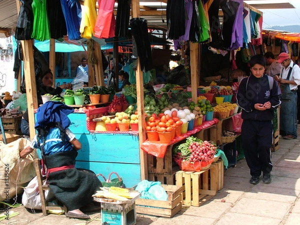Obraz marché de san cristobal