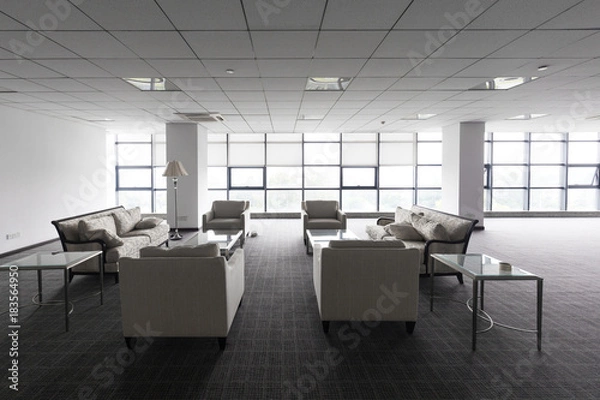 Fototapeta interior of modern lobby