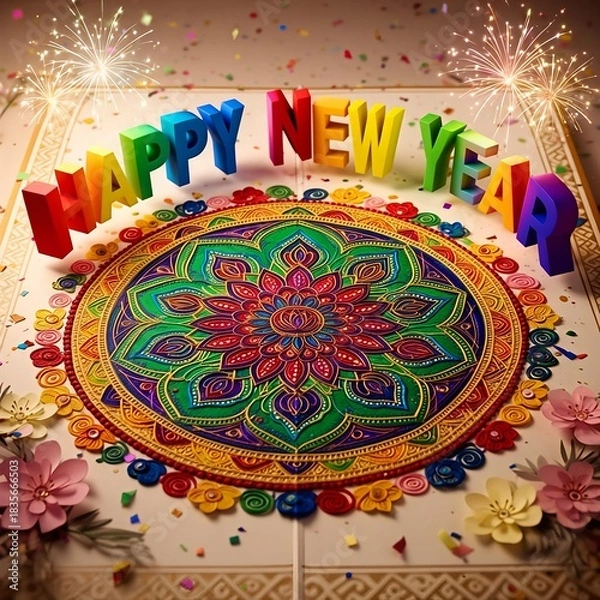 Obraz Happy New Year