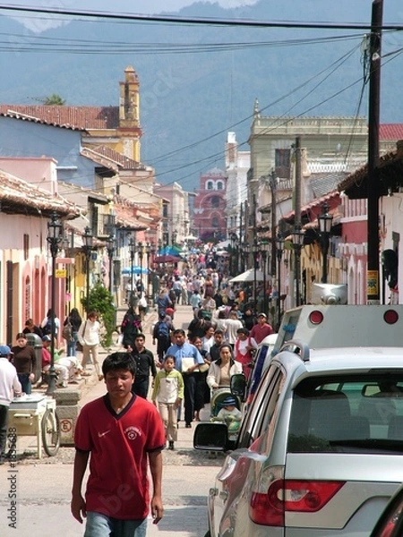 Obraz rue commerce de san cristobal