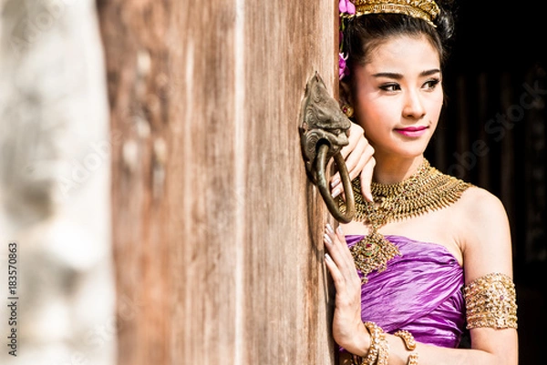 Obraz Beautiful Thai Model