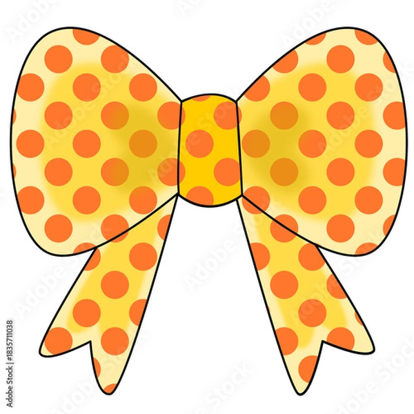 Obraz bow with ribbon