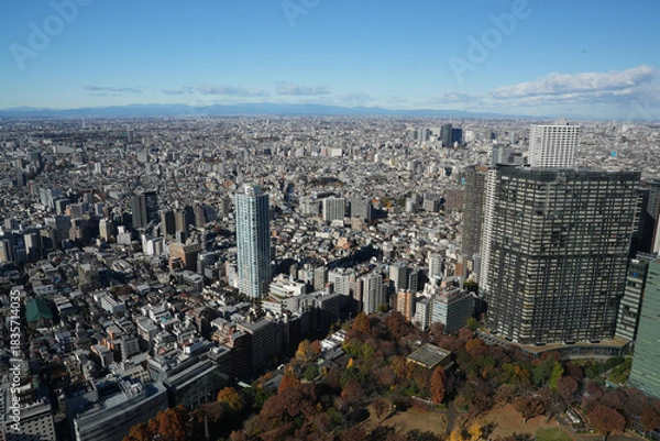 Fototapeta 東京都庁 南展望室