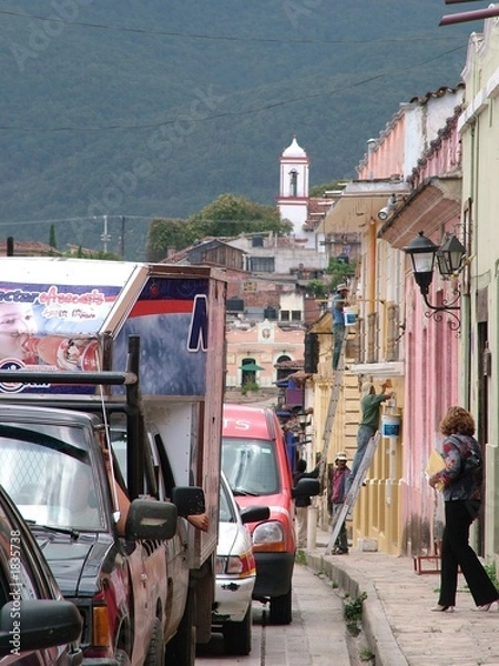 Obraz voitures dans san cristobal