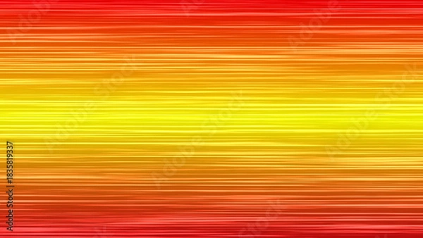 Obraz Fiery Red Orange Yellow Comic Style Speed Lines