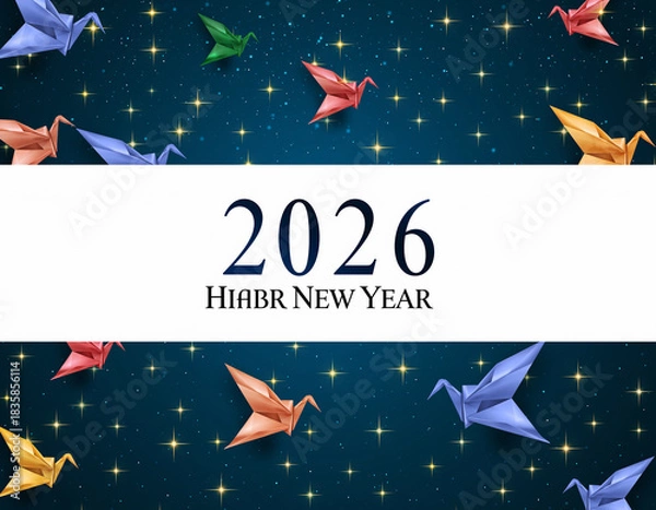 Fototapeta Happy New Year 2026 and Christmas Pictures – Festive Holiday Images & Celebration Photos 2026	