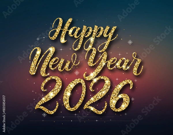 Fototapeta Happy New Year 2026 and Christmas Pictures – Festive Holiday Images & Celebration Photos 2026	