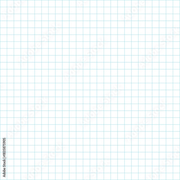 Fototapeta Graph Paper Seamless Pattern Precision & Clarity in Design