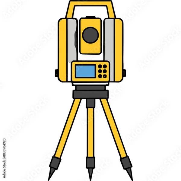 Fototapeta camera on tripod