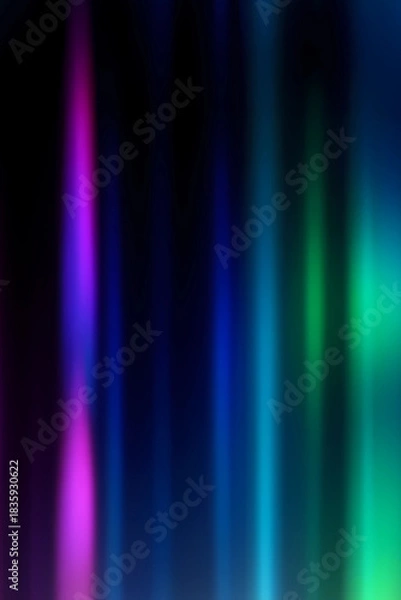 Obraz Vibrant Luminous Vertical Light Streaks background