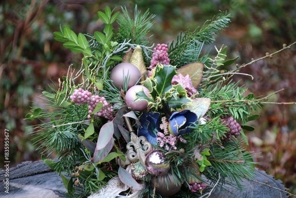 Obraz weihnachtsstrauß