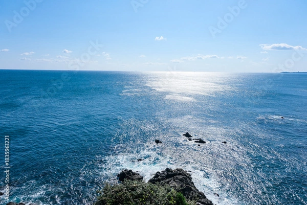 Obraz 安乗埼灯台から眺める太平洋