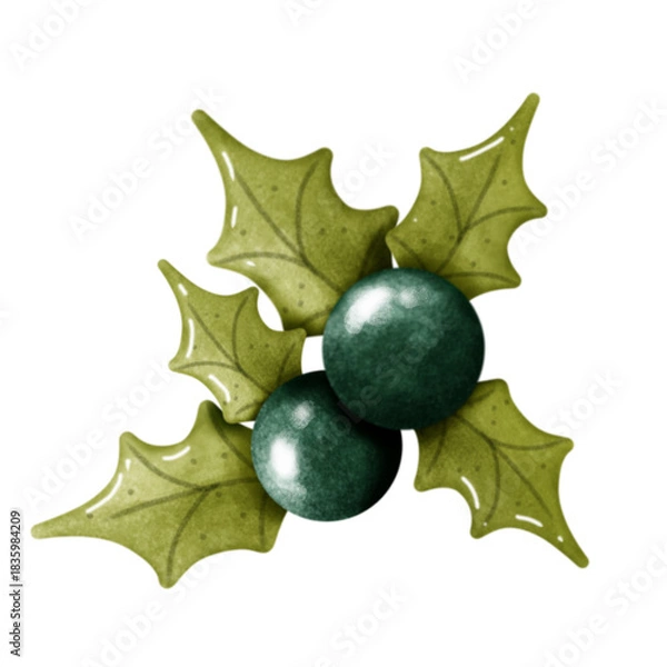 Obraz Winter christmas day 