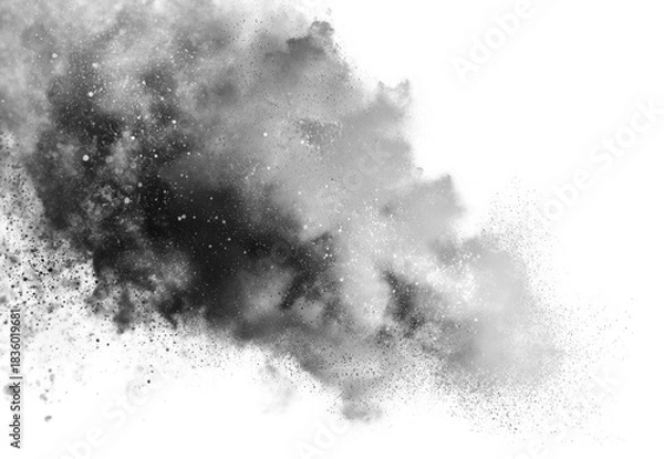 Obraz abstract smoke png file