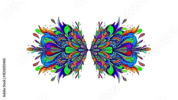 Fototapeta abstract colorful background