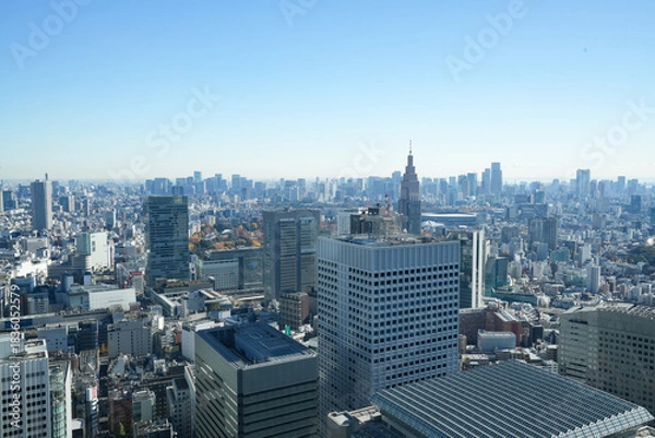Fototapeta 東京都庁ビル展望室
