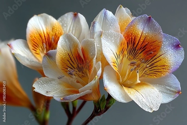 Obraz Natural flowers with elegant soft petals high resolution picture