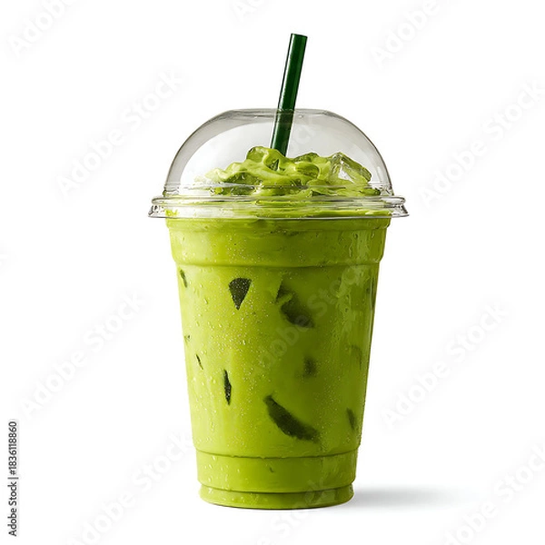 Fototapeta iced matcha	
