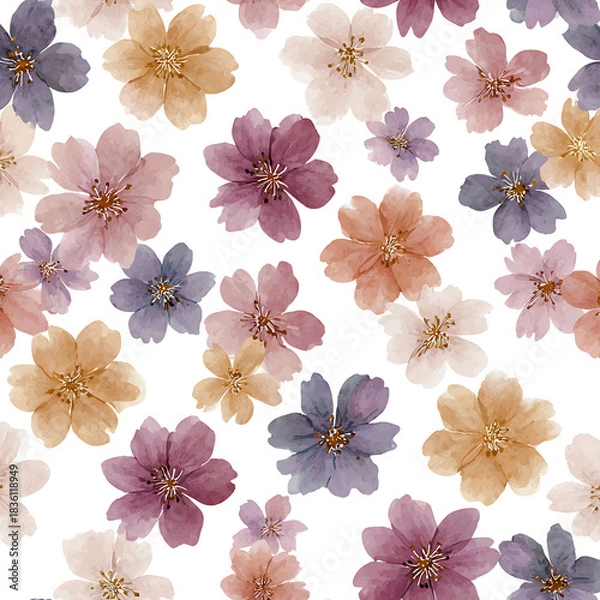 Fototapeta flower pattern	
