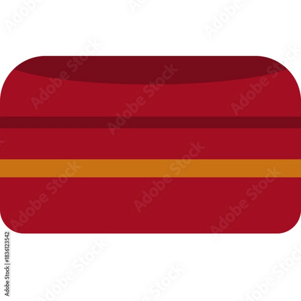 Fototapeta Payer Cap Flat Icon Design