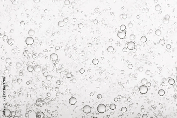 Obraz Flowing water bubbles
